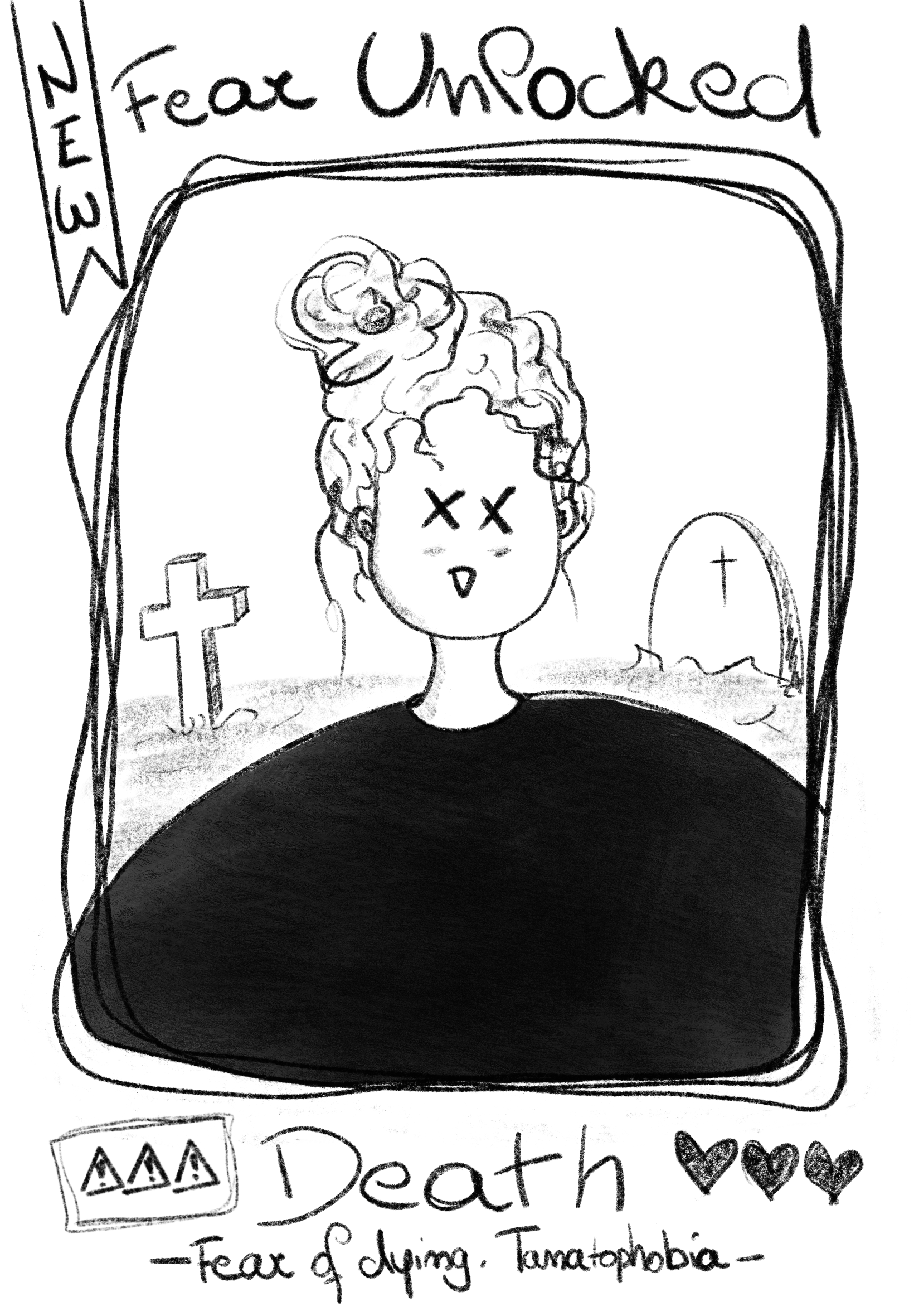 Fear of death card