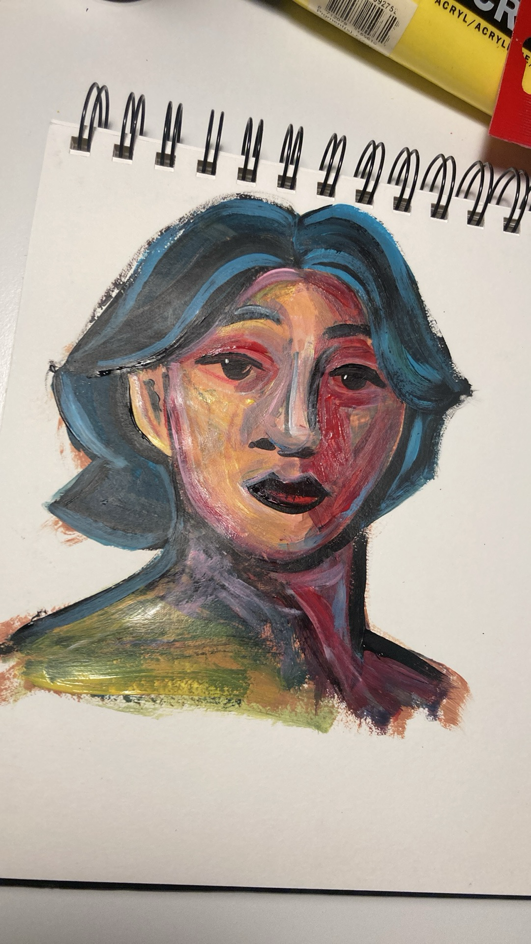 Sketchbook painting